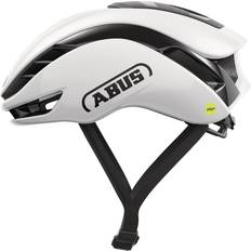 Donna Caschi da ciclismo ABUS GameChanger 2.0 Mips Bicycle Helmet - Shiny White