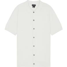 Club Monaco Micro Bouclé Shirt - White/Blanc