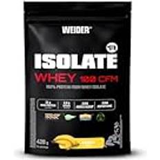 Weider Proteinpulver Weider Isolate Whey 100CFM 420g Bananengeschmack, 25g Protein Isolat