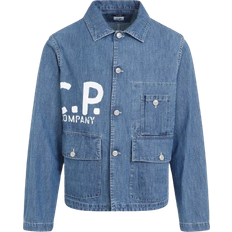 CP COMPANY Outerwear CP COMPANY Cotton Jacket - Stone Bleach/Blue