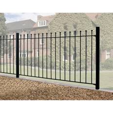 Begonia Ball Top Metal Fence Panel
