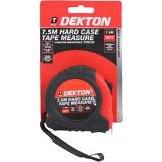 Dekton 7.5m X 25mm Hard Belt Clip Measurement Tape