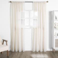 Transparent Curtains OHS Voile 139.7x221cm