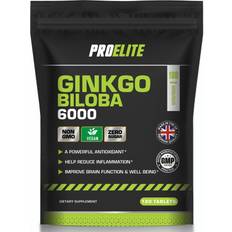 ProElite 180 Tablets Ginkgo Biloba 6000mg Tablets Ginseng VEGAN