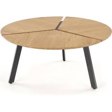Halmar Luana Golden Oak/Black Sofabord 86cm