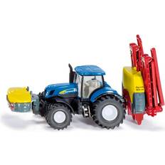 Métal Tracteurs Siku New Holland Tractor with Kverneland Crop Sprayer 1799