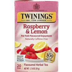 Twinings Raspberry & Lemon Herbal Tea 50g 20pcs