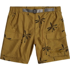 Brune - Herre Badetøy G-Star Cargo Allover Swim Shorts - Tobacco Banana Tree