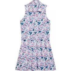 Puma L Dresses Puma Bloom Pleated Golf Dress - Pink Icing/White Glow