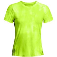 Clothing Under Armour Women's Launch Elite Printed Short Sleeve Shirt - Neon Yellow