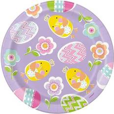 Purple Disposable Plates Unique Easter bunny plates easter chicks spring paper party plates 18cm buffet plates