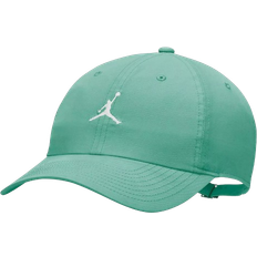 Nylon Caps Nike Jordan Club Adjustable Unstructured Cap - Emerald Rise/White