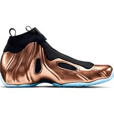 Brown - Women Basketball Shoes Nike Air Flightposite 2014 Prm - Copper/Black