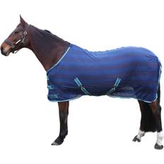 Equestrian Hy Equestrian 7' 3" Navy StormX Empra Standard-Neck Air Motion Horse Cooler Rug