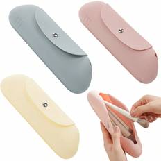 Makeup Cases Shein Makeup Brush Holder Travel Cosmetic Bag Silicone Travel Makeup Brush Bag Portable Makeup Brushes Holder Travel Brush Case Brush Organizer With AntiFal
