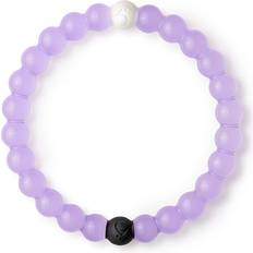 Purple Bracelets Lokai Silicone Beaded Bracelet for Alzheimer's Awareness Dark Purple, Extra Large, Circumference Silicone Jewelry Fashion Bracelet Slides-On for Comfortable Fit for Women & Men