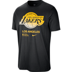 Nike Camisetas Nike Los Angeles Lakers Courtside Camiseta NBA Hombre Negro