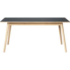 FDB Møbler Matbord FDB Møbler C35B Black Dining Table 82x160cm