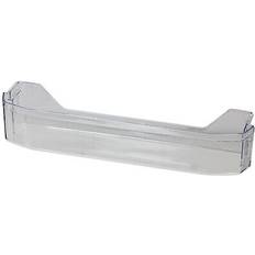 Spares2Go Door shelf lower main bottle tray clear for smeg fridge fab28 s29strp series