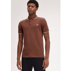 Fred Perry Red Polo Shirts Fred Perry Polo M3600 Brique Brown