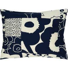 Marimekko Taies d'oreiller Marimekko Unikko Kollaasi Taie d'oreiller Bleu, Beige (60x50cm)