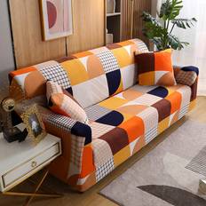 Shein pc Elastic Fiber Knitted Loose Sofa Cover Multicolour (140x)