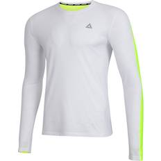 Airtracks Functional Long Sleeve Pro Line Running T-shirt - White Neon