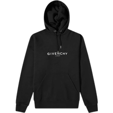 Givenchy Reverse Logo Hoodie - Black