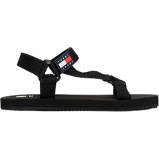 Men - Polyester Sandals Tommy Jeans Colour-Blocked - Black