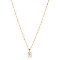 Sif Jakobs Roccanova Piccolo Necklace - Gold/Transparent