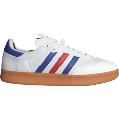 Cycling Shoes Adidas Velosamba - Cloud White/Lucid Blue/Better Scarlet