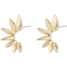 Snö of Sweden Örhängen Aero Small Oval Earring - Guld