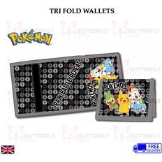 Pokémon Official pokemon pikachu kids coin & card tri-fold wallet
