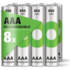 GP Batteries ReCyko AAA rechargeable NiMH 850 mAh 1.2 V 8 pcs