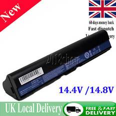 Computer Spare Parts Green Cell 4-cell battery for acer aspire one 725 756 travelmate