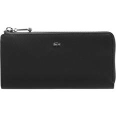 Lacoste Daily City Zipped Billfold Wallet Cardholders - Black