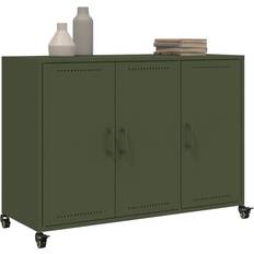 vidaXL Cold Rolled Olive Green Skænk 100.5x72cm