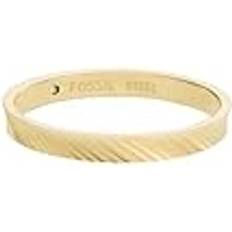 Stainless Steel - Women Rings Fossil Harlow Damenring - Gold