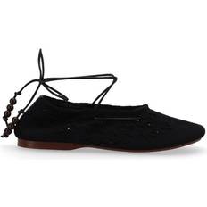 ALOHAS Skor ALOHAS Rosmarin Virkad Balettskor - Black
