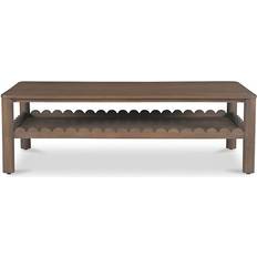 Moes Home Collection Wiley Brown Coffee Table 25.5x52"