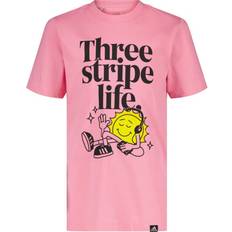 Adidas Rosa Överdelar adidas Positivity Table Graphic JR t-shirt BLIPNK Barn 128
