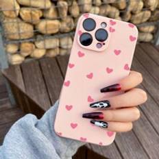 Shein Ett Enkel Elsker iPhoneskal Med Hjrta Logo Kompatibel med iPhone HUAWEI Kompis frmsta X Xiaomi M M X Redmi Galaxy FE G CE Lite G Pixel