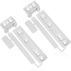 Spares2Go Integrated door mount bracket x 2 for aeg electrolux zanussi fridge freezer
