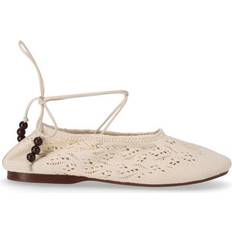 ALOHAS Skor ALOHAS Rosemary Crochet Ballerinas Kräm Ss25 - Svarta