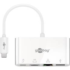 Goobay USB-C Multiport HDMI/Ethernet/USB-A USB-C 60 W Power Delivery