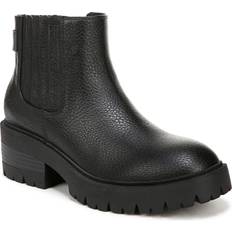 Blowfish Blowfish Malibu Women's Joy Lug Sole Chelsea Booties Black Faux Leather