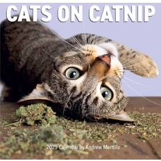 Workman Publishing Cats on Catnip Wall Calendar 2025