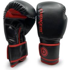 Chokem BOXNINGSHANDSKAR MESH SVART/RÖD 12oz