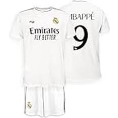Real Madrid Real Madrid Home Kit Trikot und Shorts Saison 24/25, Mbappé Years, Replik Shirt Mit Offizieller Lizenz