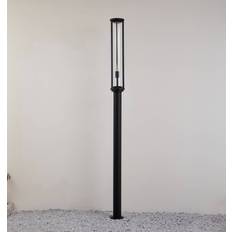 Black Bollards Lucande Wegeleuchte Alivaro Sockellampe